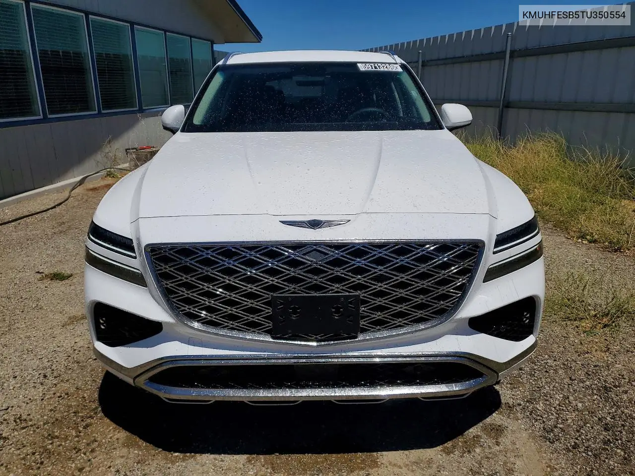 2026 Genesis Gv80 Base VIN: KMUHFESB5TU350554 Lot: 59713286
