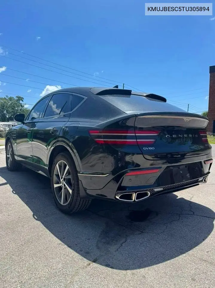 2026 Genesis Gv80 Coupe VIN: KMUJBESC5TU305894 Lot: 62382246