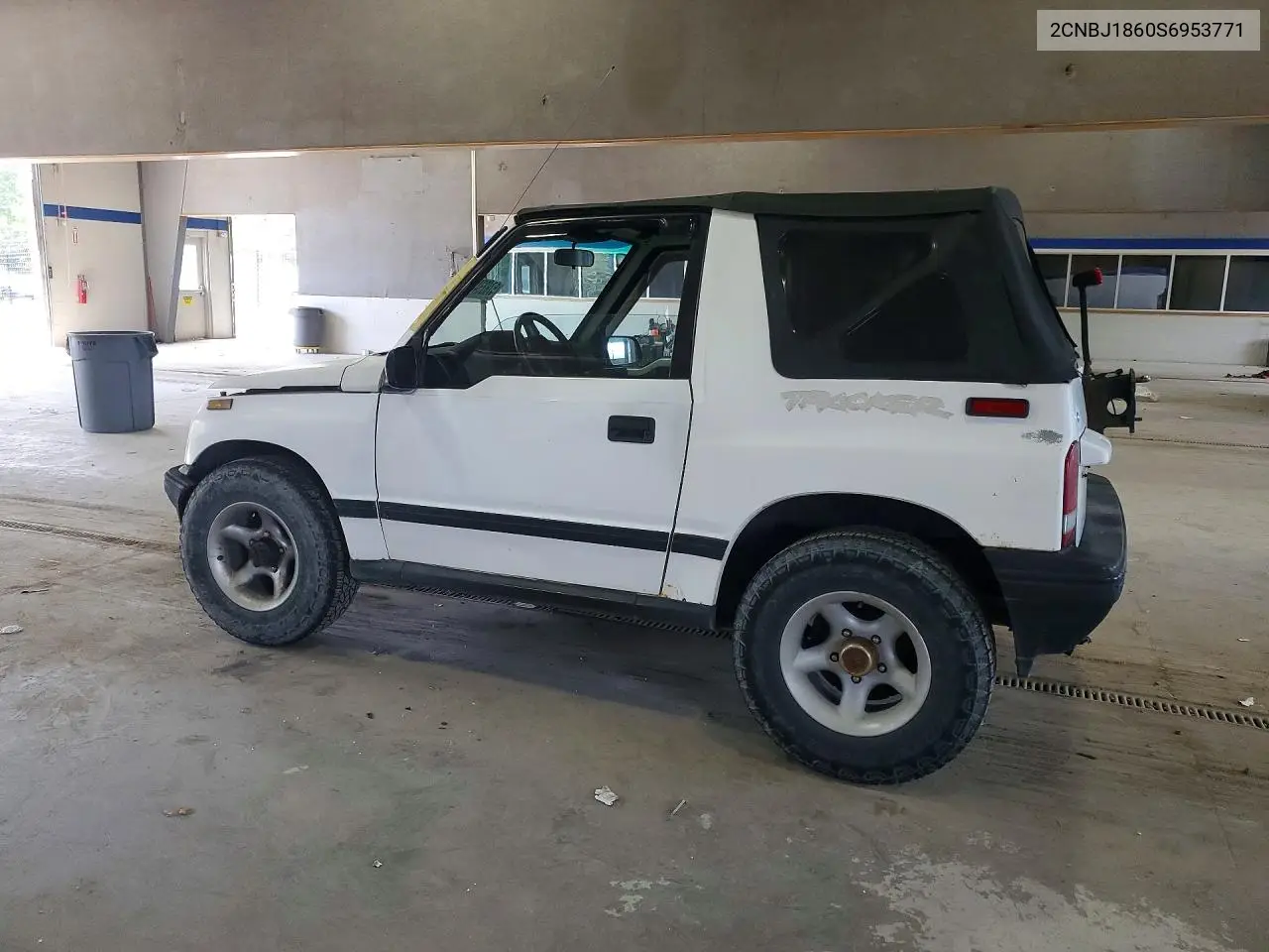 1995 Geo Tracker VIN: 2CNBJ1860S6953771 Lot: 57833486