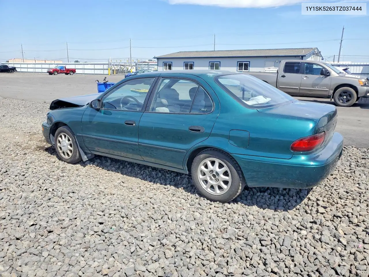 1996 Geo Prizm Base VIN: 1Y1SK5263TZ037444 Lot: 60035866