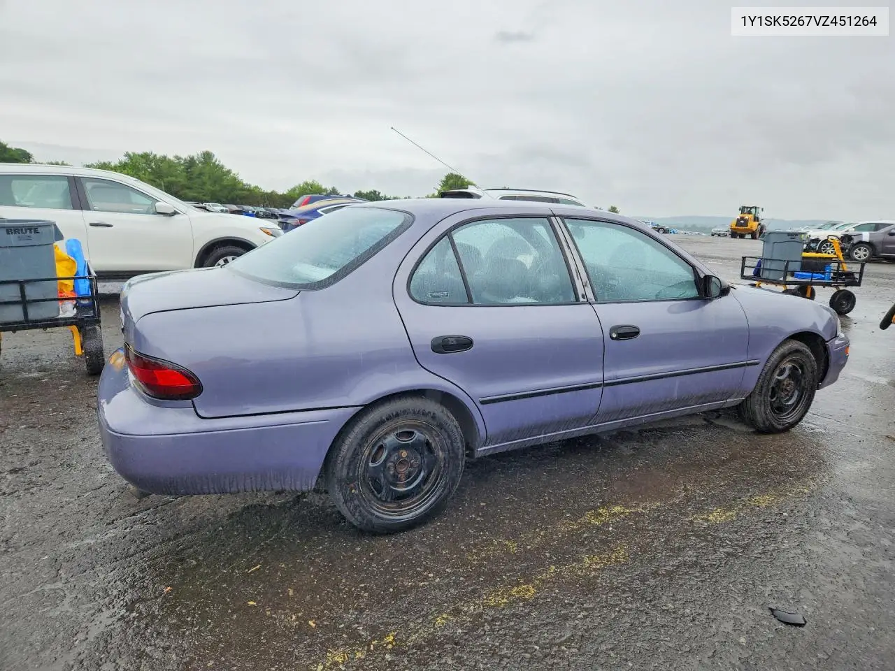 1997 Geo Prizm Base VIN: 1Y1SK5267VZ451264 Lot: 58206946
