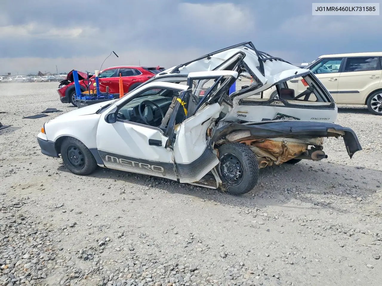 1990 Geo Metro Lsi Sprint Cl VIN: JG1MR6460LK731585 Lot: 58982876