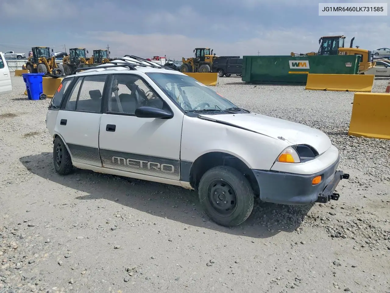 1990 Geo Metro Lsi Sprint Cl VIN: JG1MR6460LK731585 Lot: 58982876