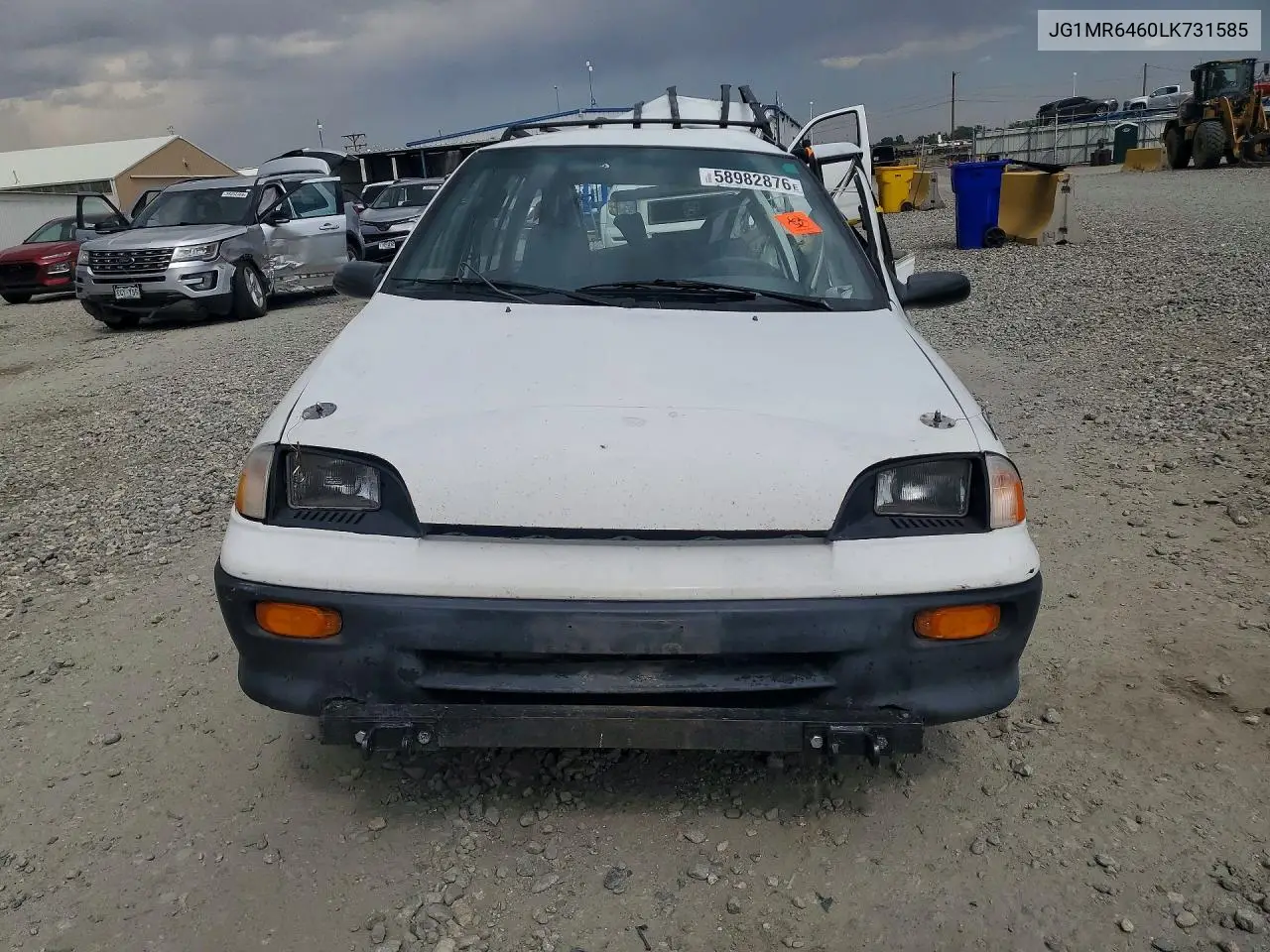 1990 Geo Metro Lsi Sprint Cl VIN: JG1MR6460LK731585 Lot: 58982876