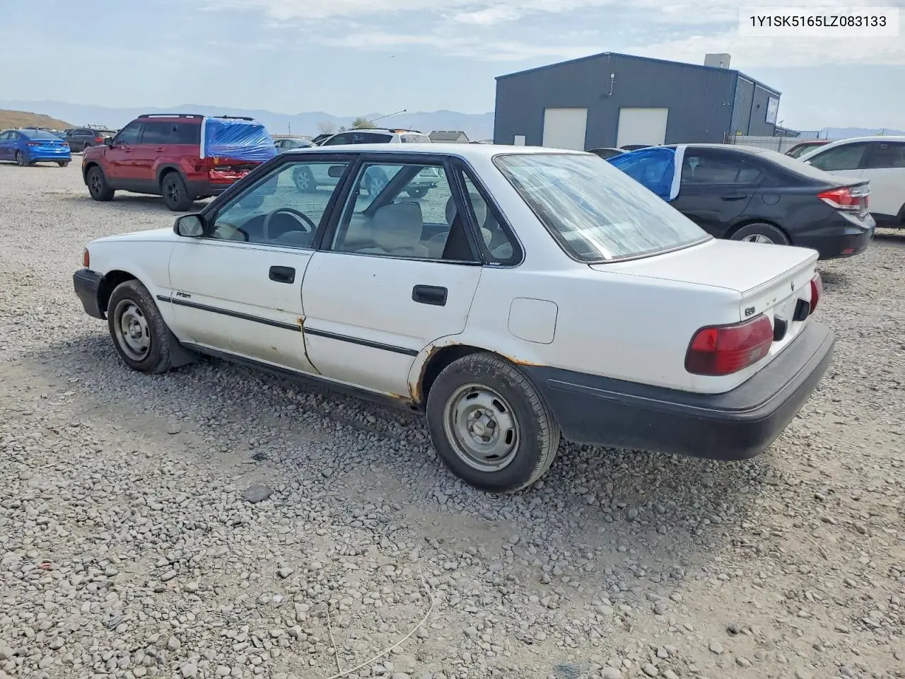 1990 Geo Prizm Base VIN: 1Y1SK5165LZ083133 Lot: 60433876