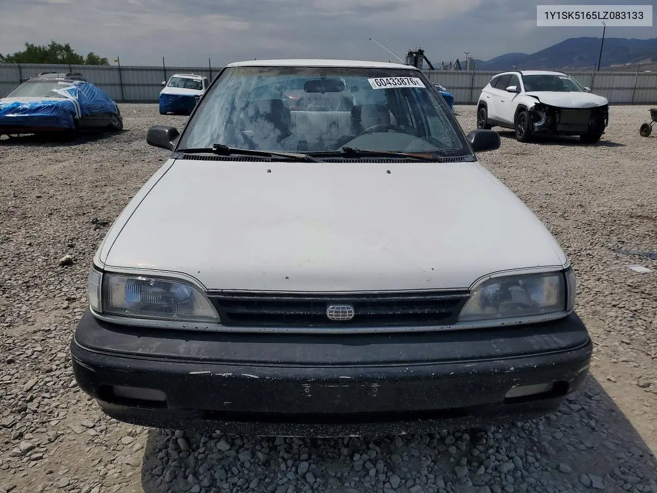 1990 Geo Prizm Base VIN: 1Y1SK5165LZ083133 Lot: 60433876