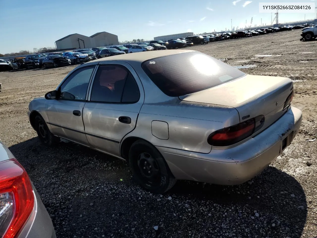 1995 Geo Prizm Base VIN: 1Y1SK5266SZ084126 Lot: 40692204