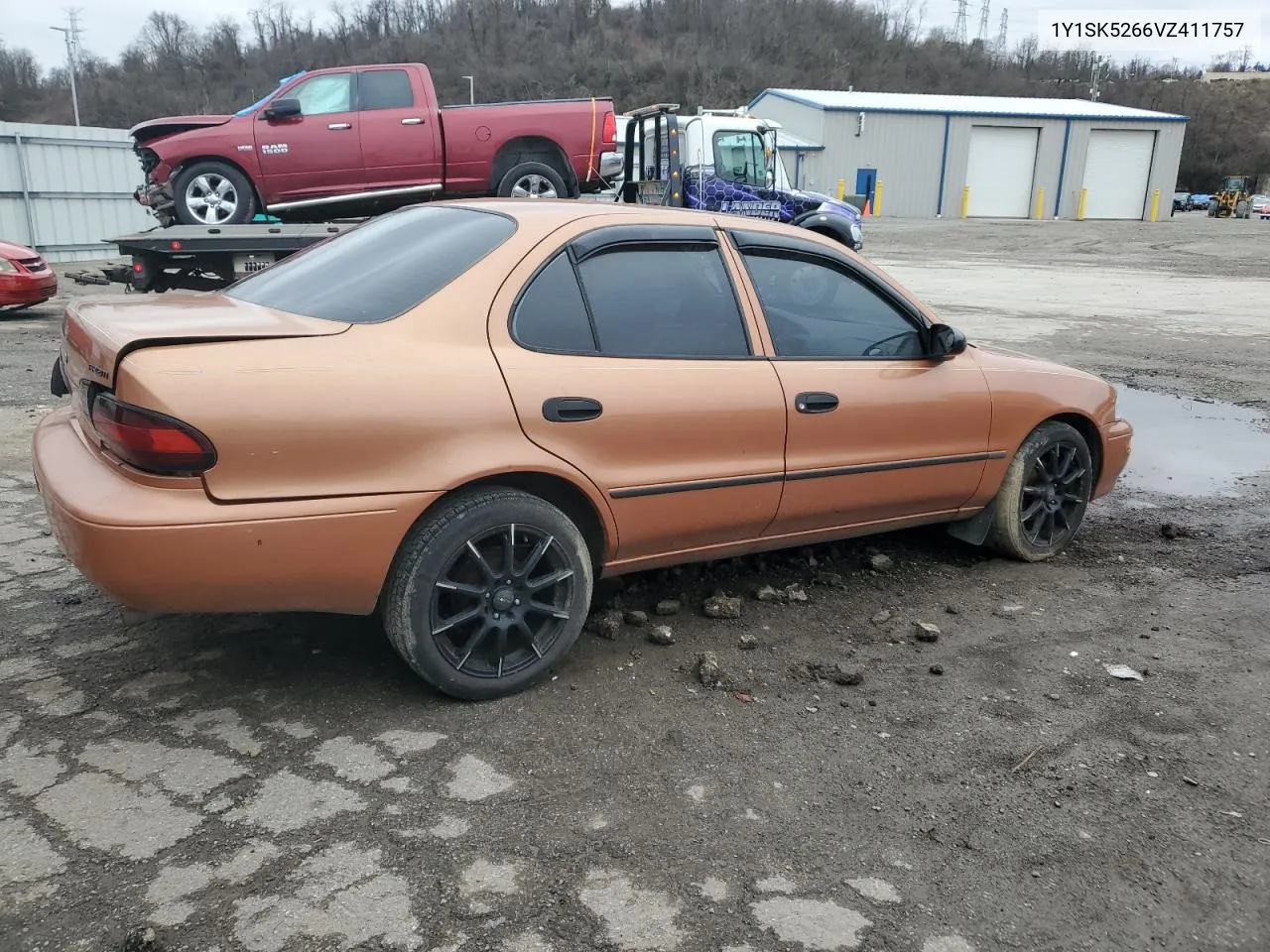 1997 Geo Prizm Base VIN: 1Y1SK5266VZ411757 Lot: 46097994