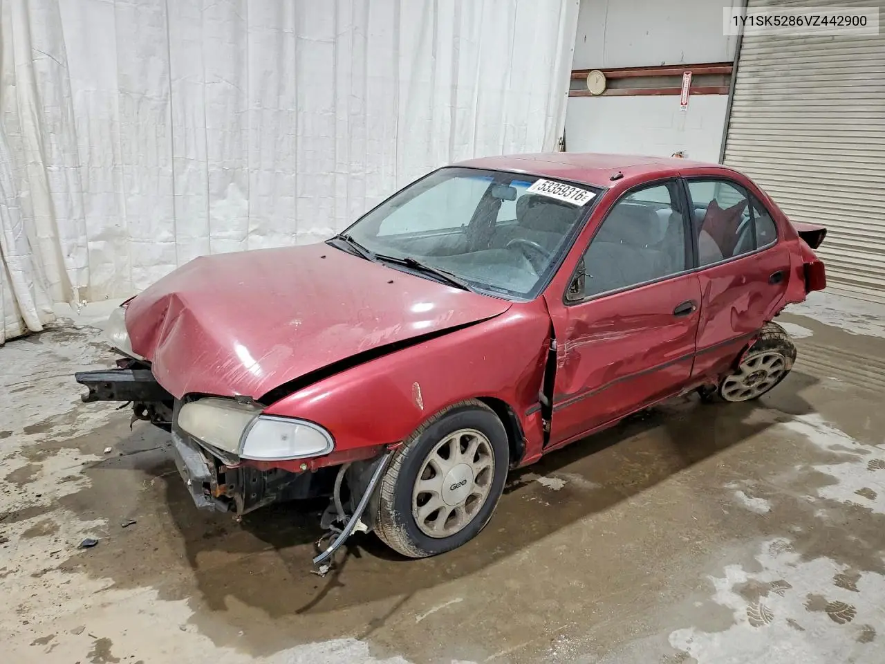 1997 Geo Prizm Lsi VIN: 1Y1SK5286VZ442900 Lot: 53359316