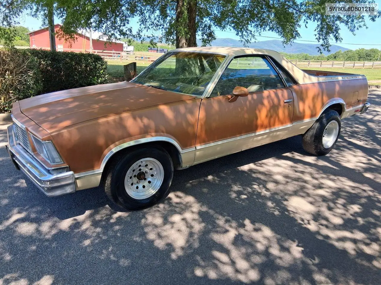 1978 GMC Caballero VIN: 5W80L8D501218 Lot: 54215196