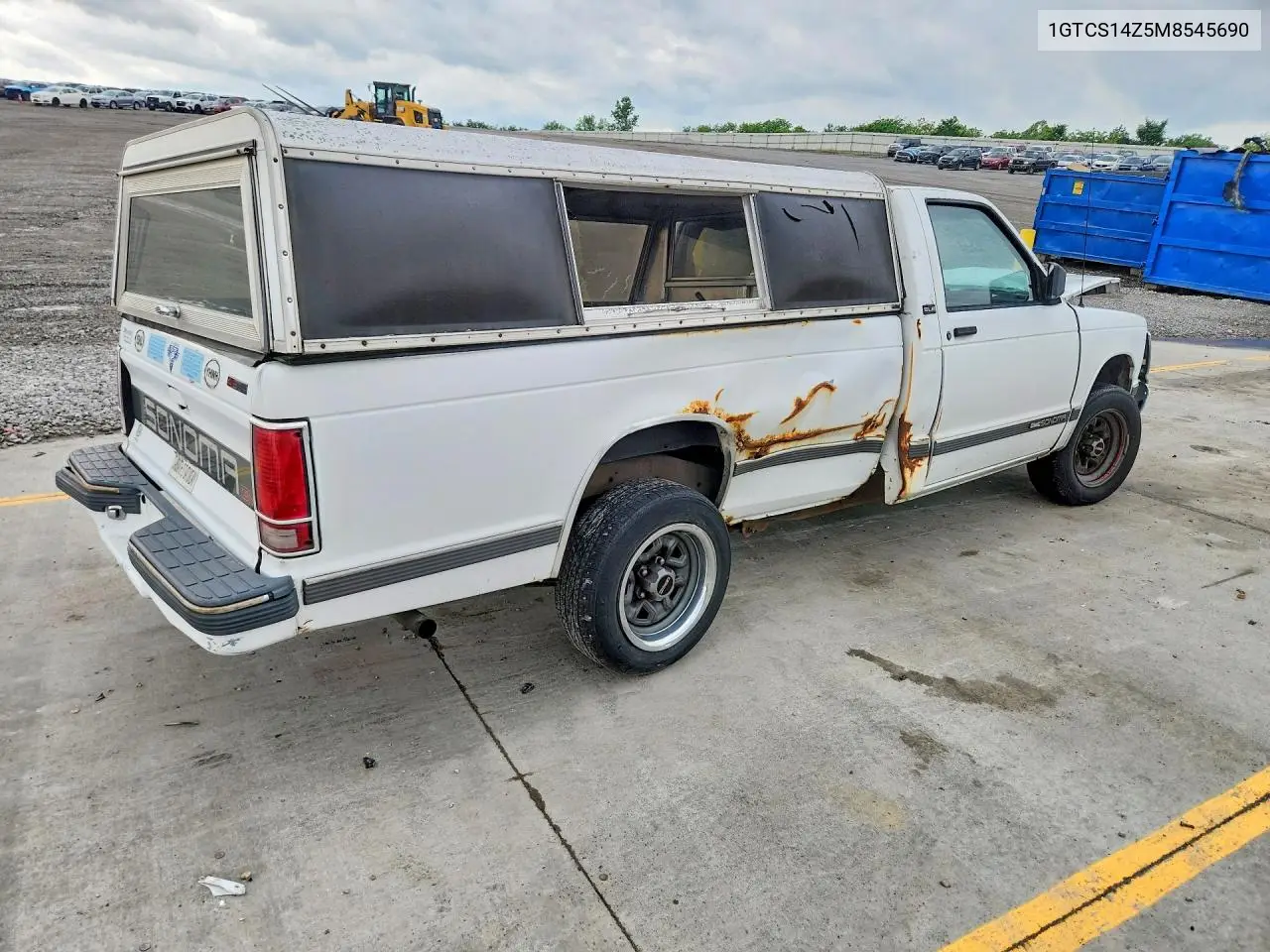 1991 GMC Sonoma VIN: 1GTCS14Z5M8545690 Lot: 52676506