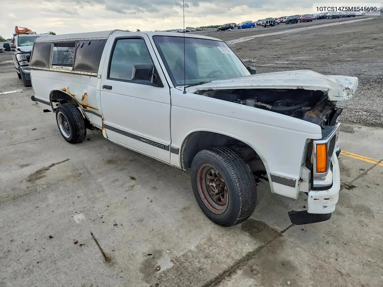 1991 GMC Sonoma VIN: 1GTCS14Z5M8545690 Lot: 52676506