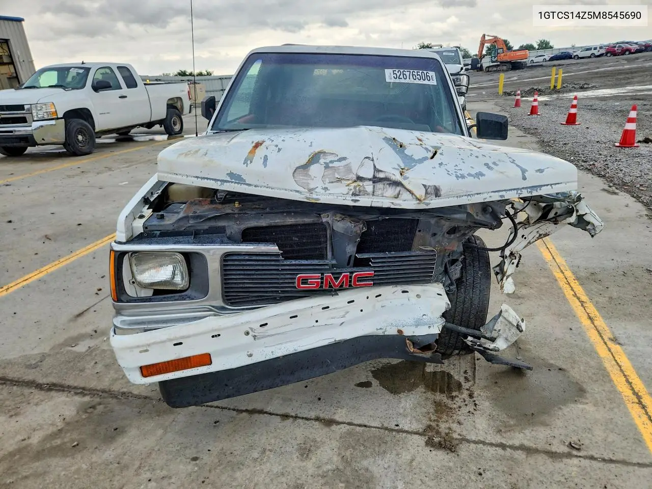 1991 GMC Sonoma VIN: 1GTCS14Z5M8545690 Lot: 52676506