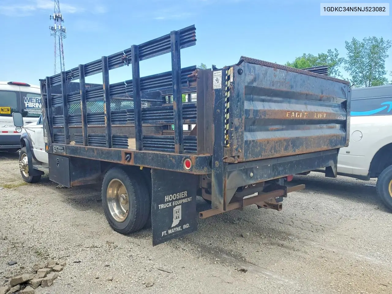 1992 GMC Sierra C3500 Heavy Duty VIN: 1GDKC34N5NJ523082 Lot: 53535376