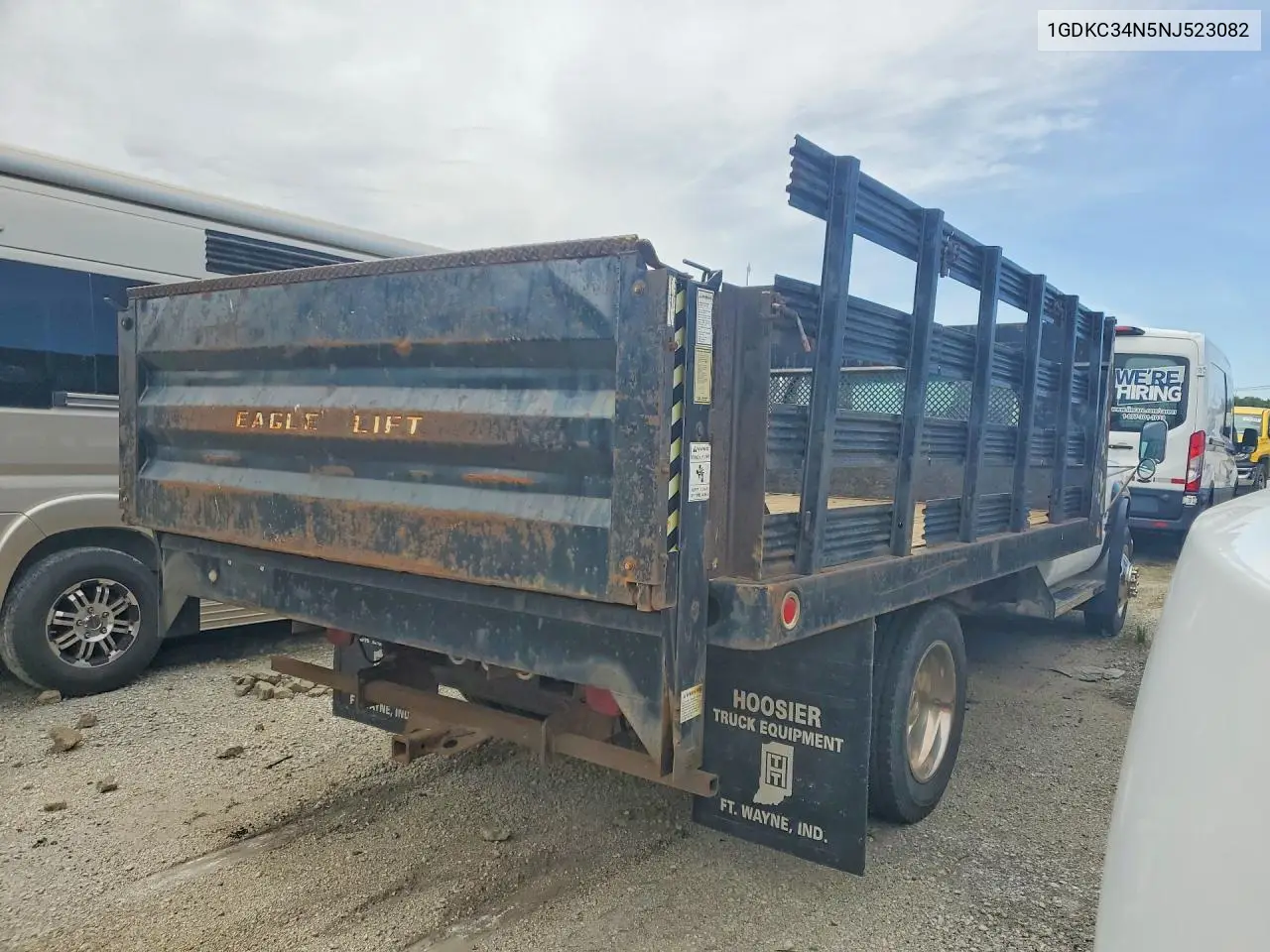 1992 GMC Sierra C3500 Heavy Duty VIN: 1GDKC34N5NJ523082 Lot: 53535376