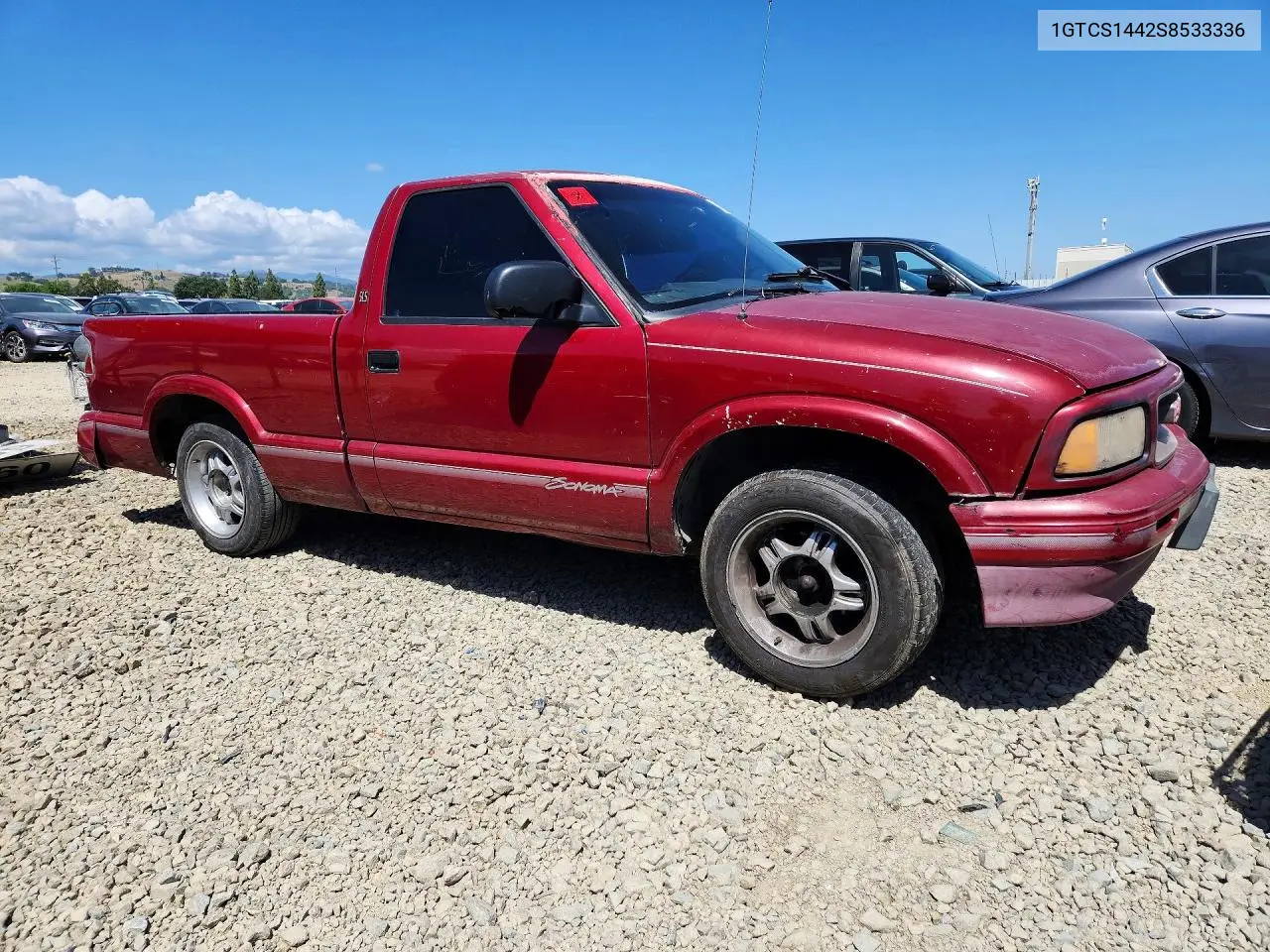 1995 GMC Sonoma VIN: 1GTCS1442S8533336 Lot: 51151336