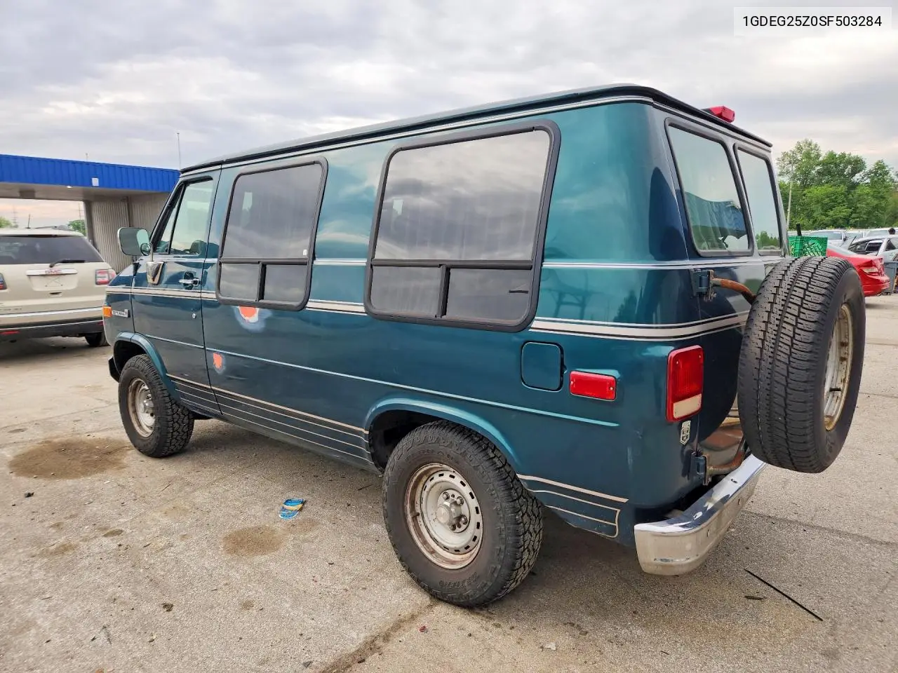 1995 GMC Rally Wagon / Van G2500 VIN: 1GDEG25Z0SF503284 Lot: 54732206