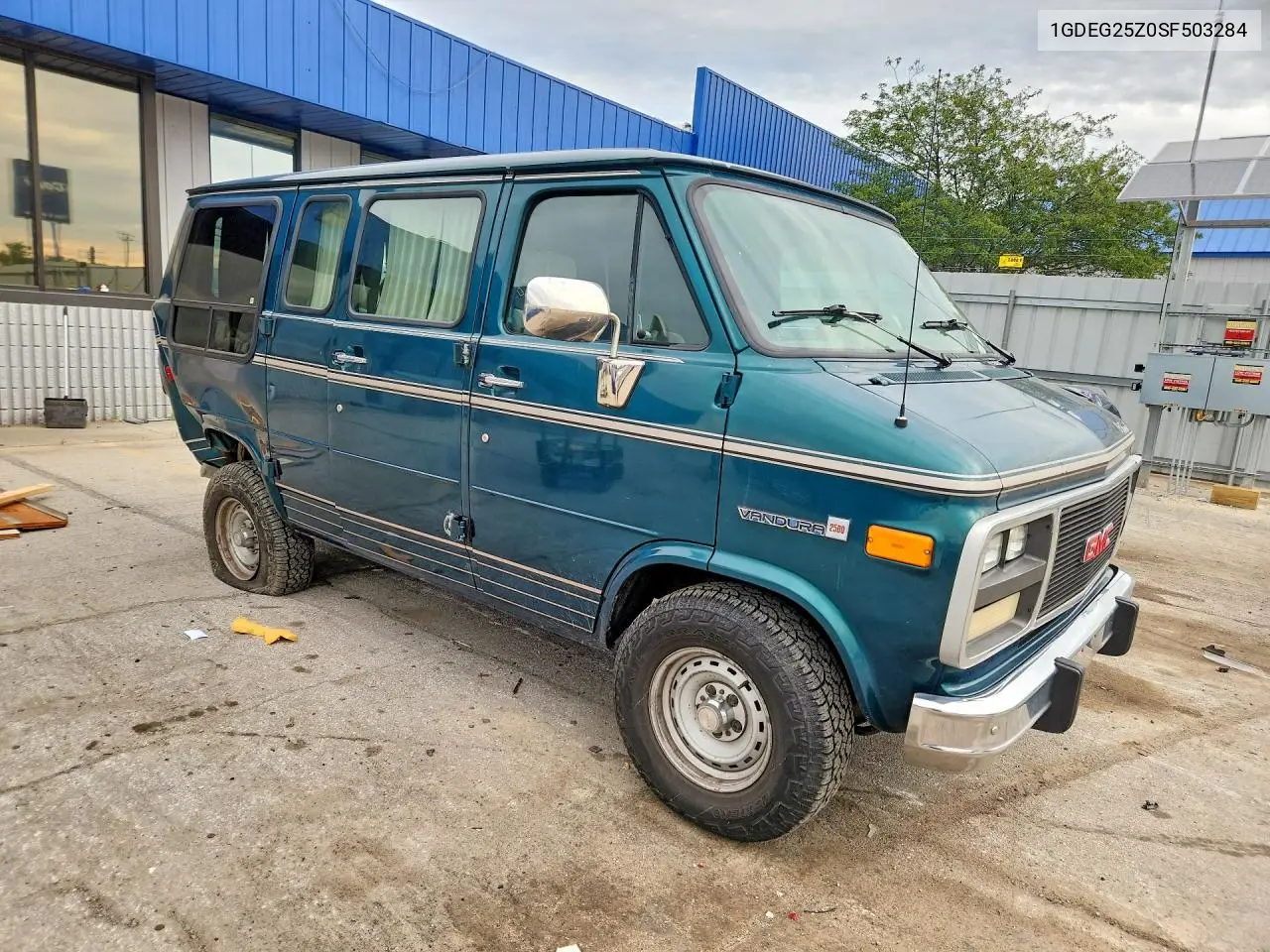 1995 GMC Rally Wagon / Van G2500 VIN: 1GDEG25Z0SF503284 Lot: 54732206