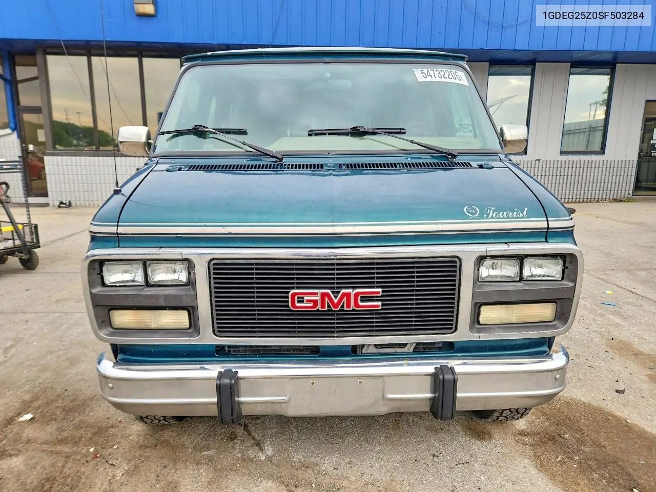 1995 GMC Rally Wagon / Van G2500 VIN: 1GDEG25Z0SF503284 Lot: 54732206