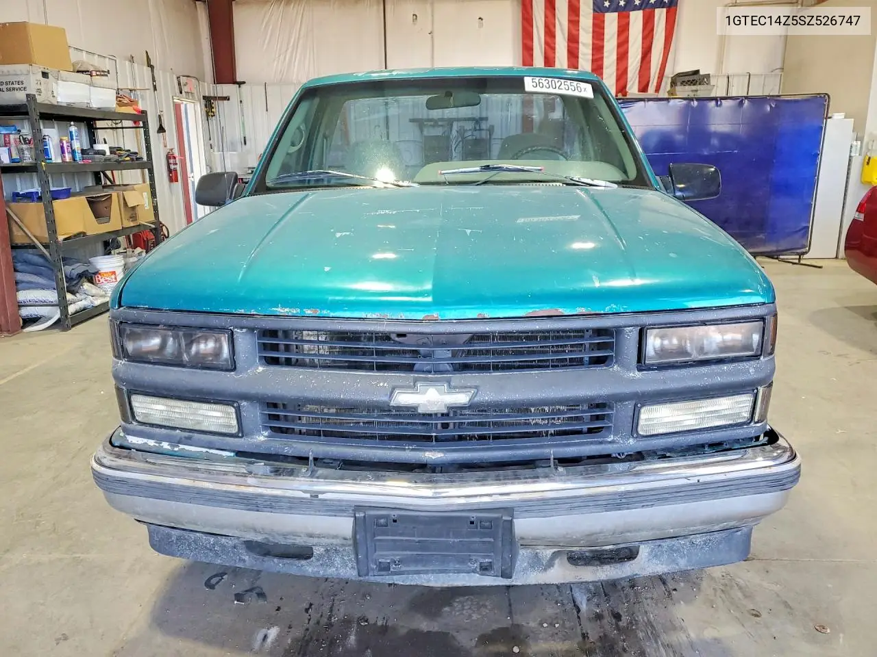 1995 GMC Sierra C1500 VIN: 1GTEC14Z5SZ526747 Lot: 56302556