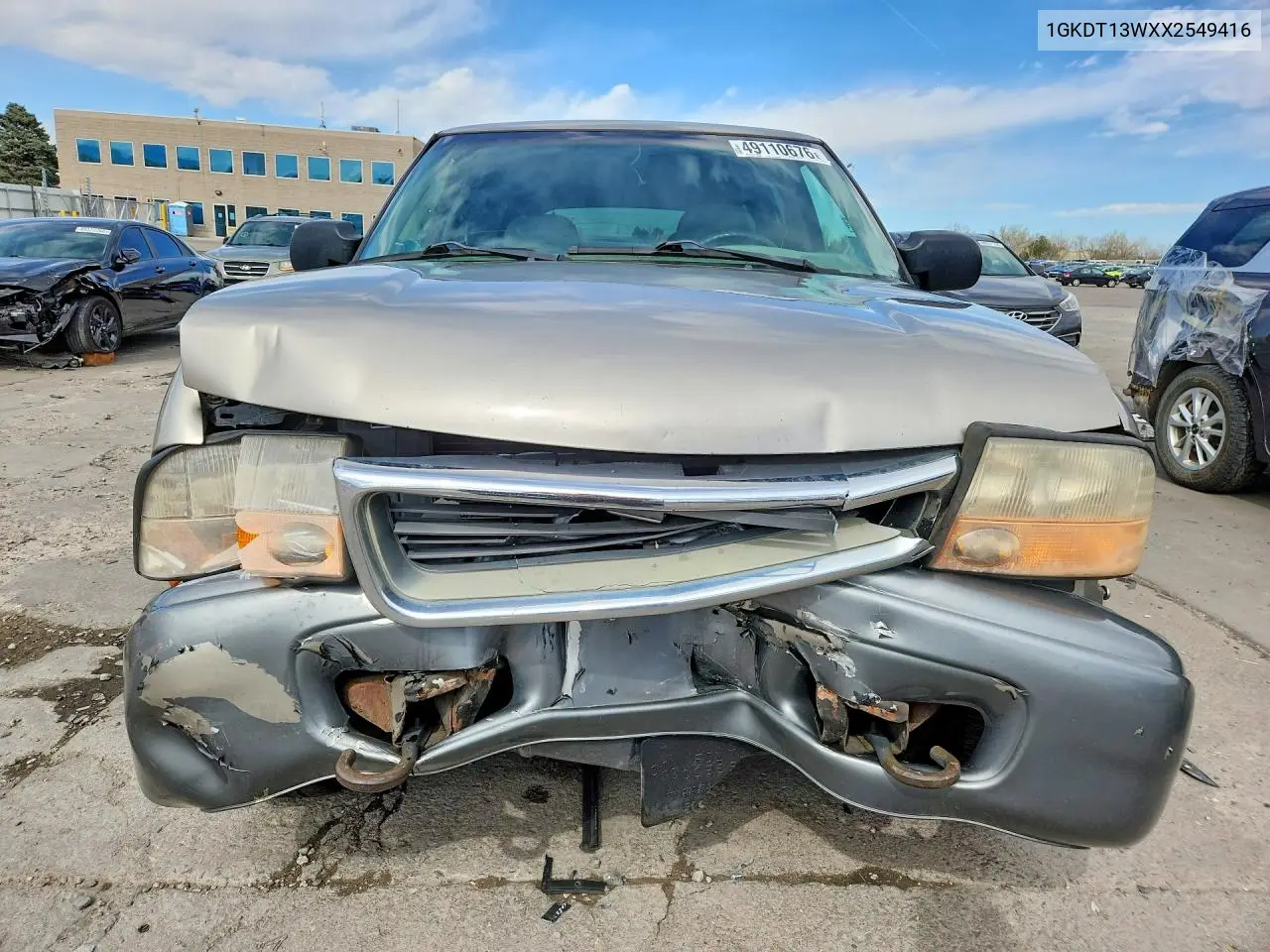 1999 GMC Jimmy VIN: 1GKDT13WXX2549416 Lot: 49110676