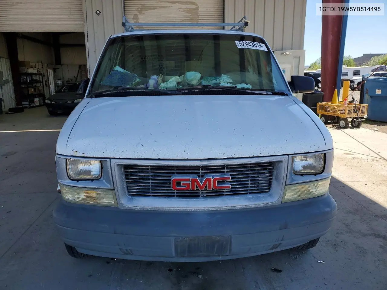 2000 GMC Safari Xt VIN: 1GTDL19W5YB514495 Lot: 52943616
