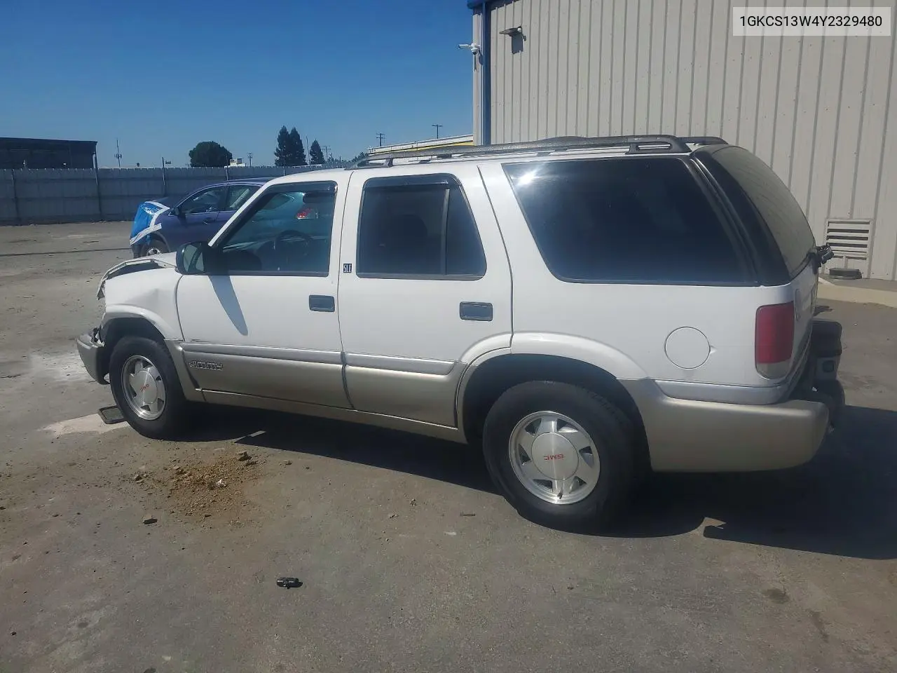 2000 GMC Jimmy VIN: 1GKCS13W4Y2329480 Lot: 57972516
