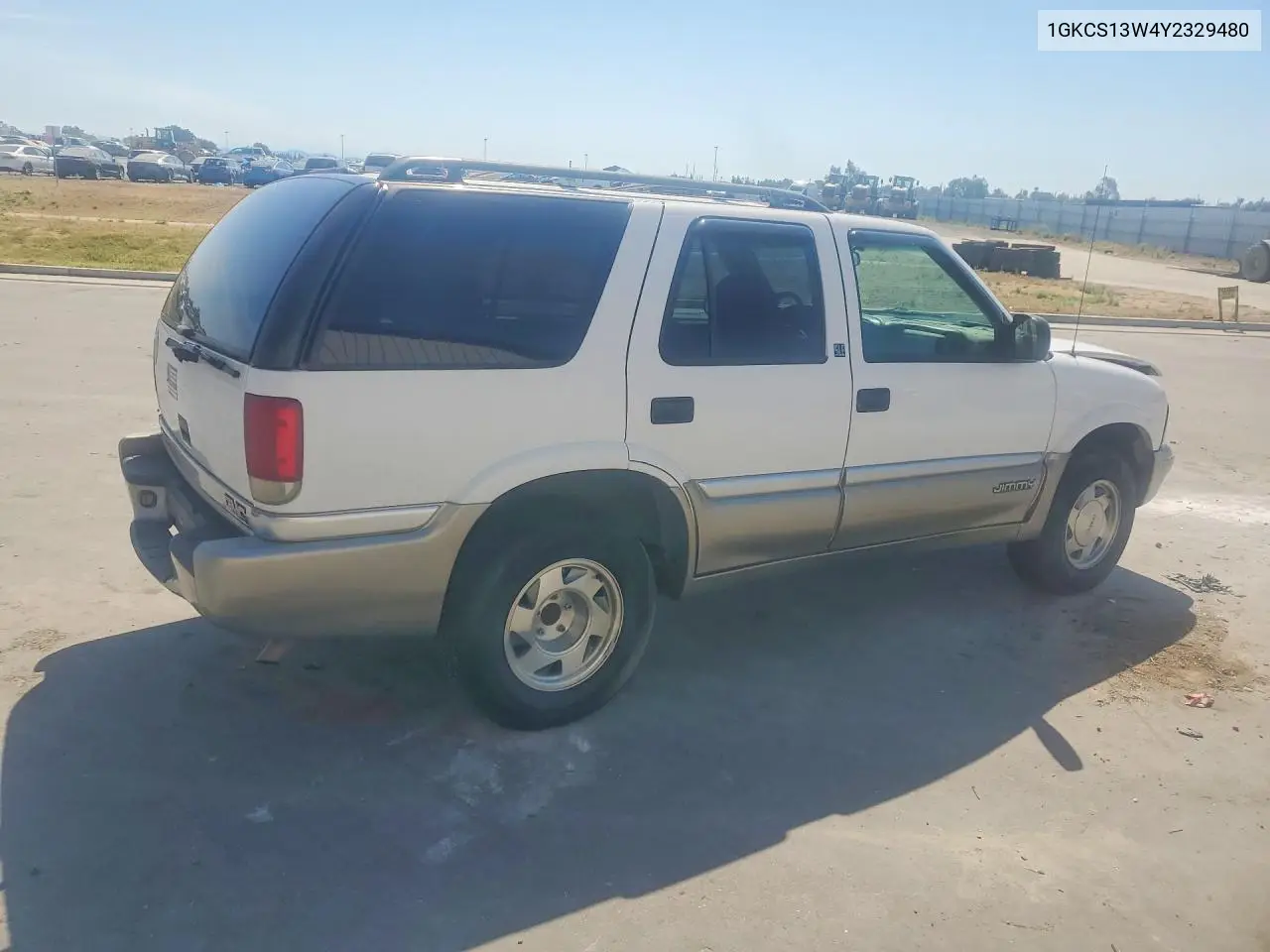 2000 GMC Jimmy VIN: 1GKCS13W4Y2329480 Lot: 57972516