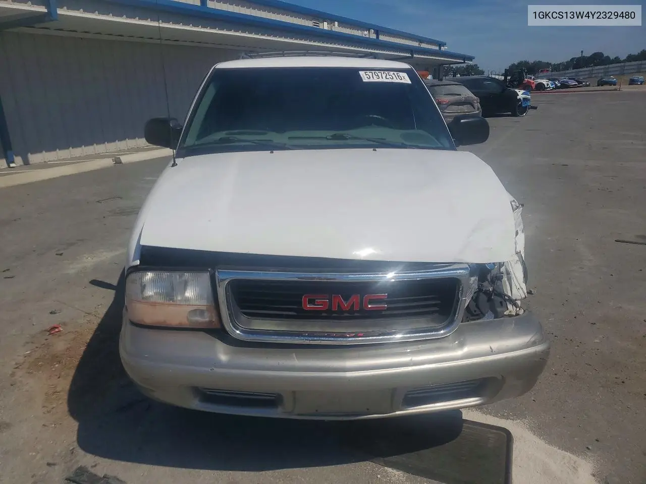 2000 GMC Jimmy VIN: 1GKCS13W4Y2329480 Lot: 57972516