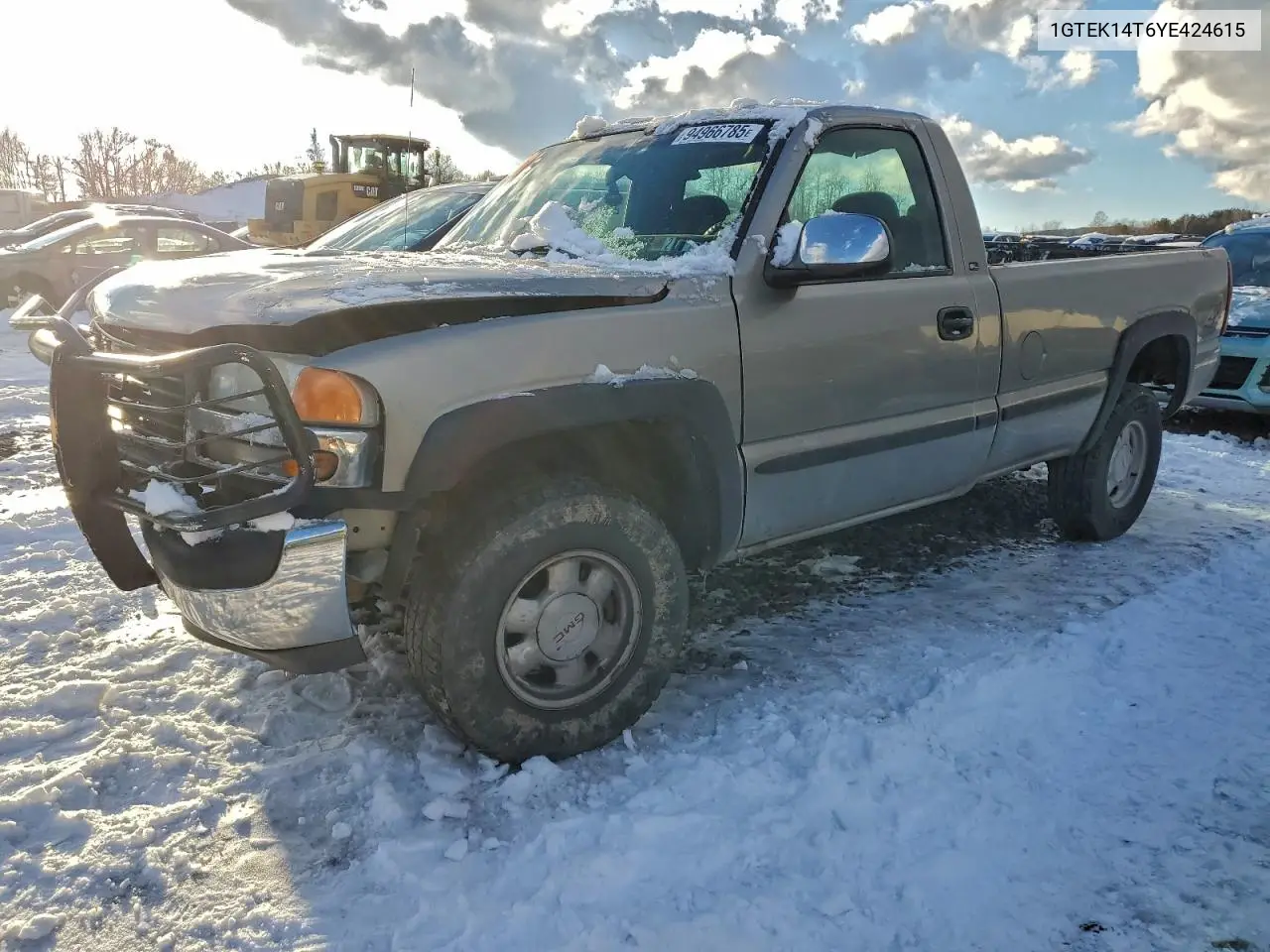 1GTEK14T6YE424615 2000 GMC New Sierra K1500