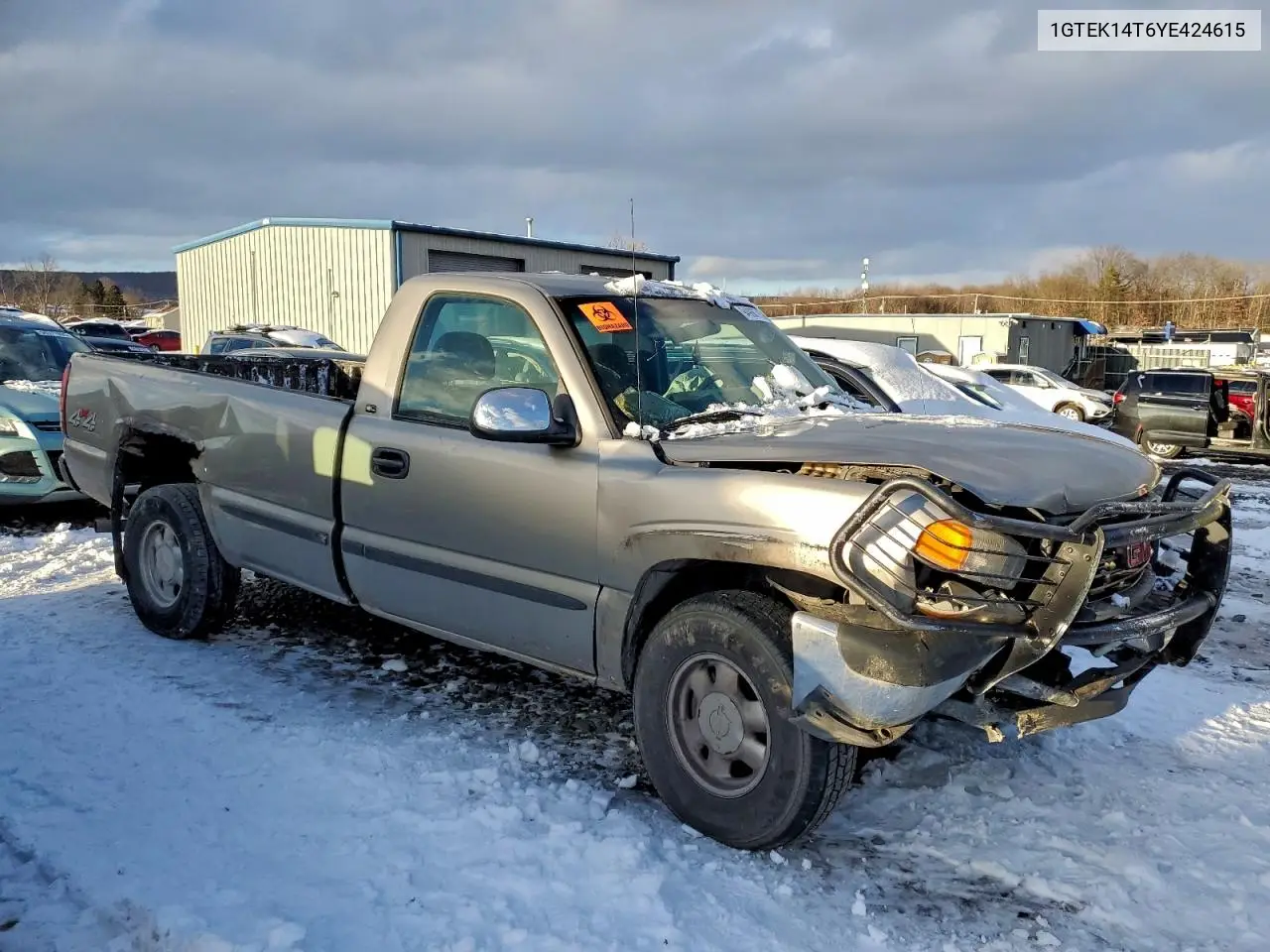 1GTEK14T6YE424615 2000 GMC New Sierra K1500