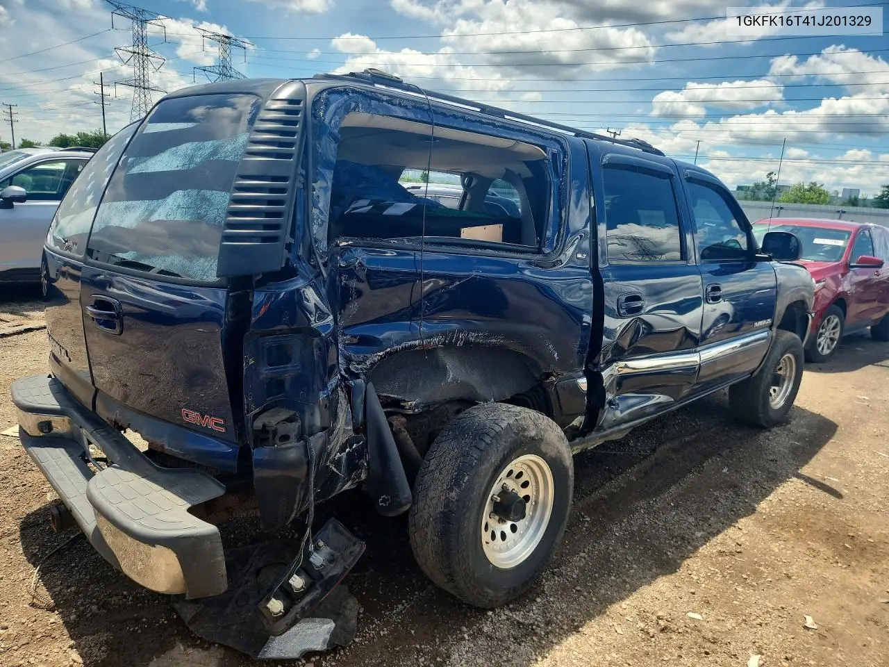 2001 GMC Yukon Xl K1500 VIN: 1GKFK16T41J201329 Lot: 57391626