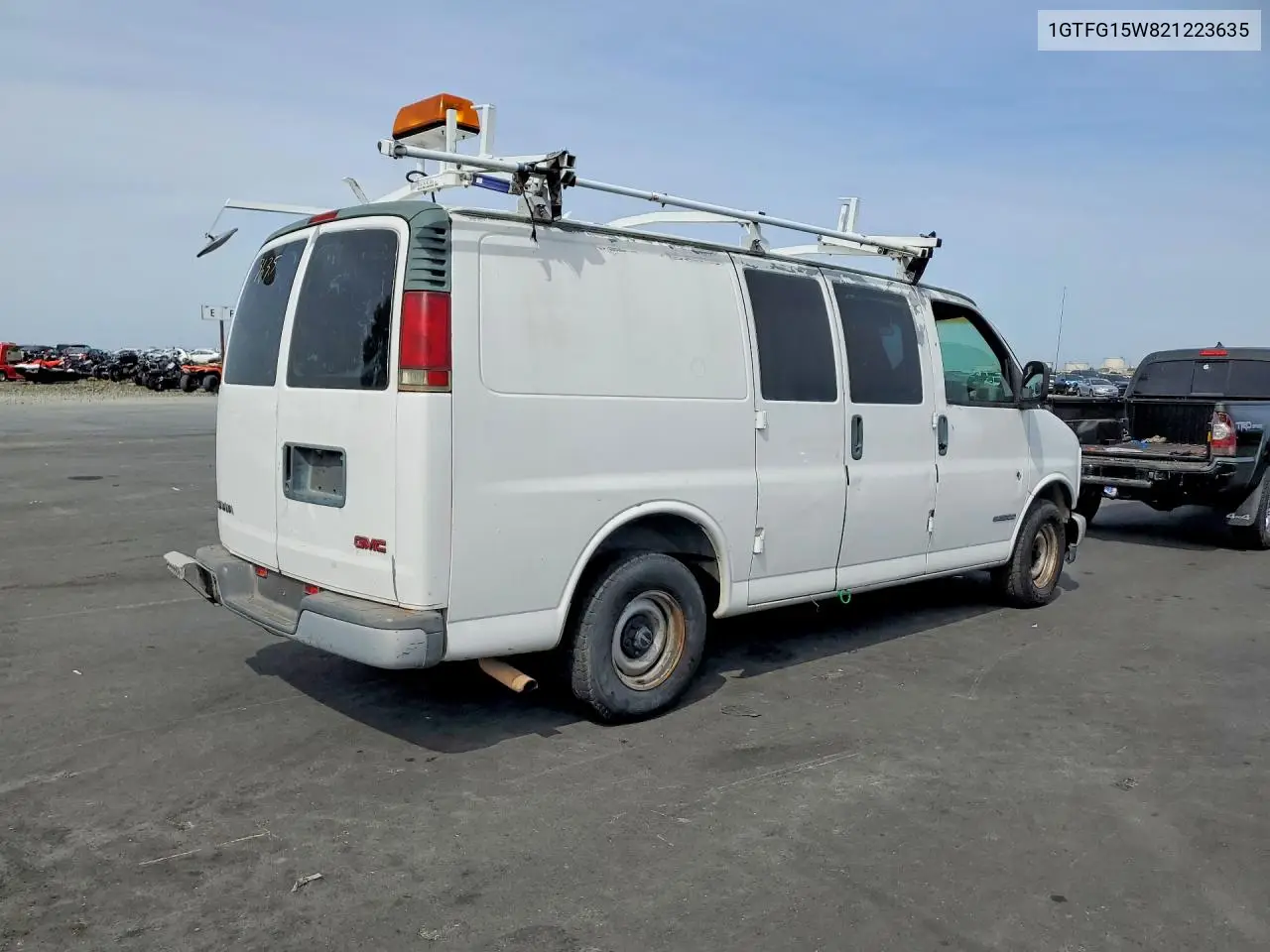 2002 GMC Savana G1500 VIN: 1GTFG15W821223635 Lot: 52020006