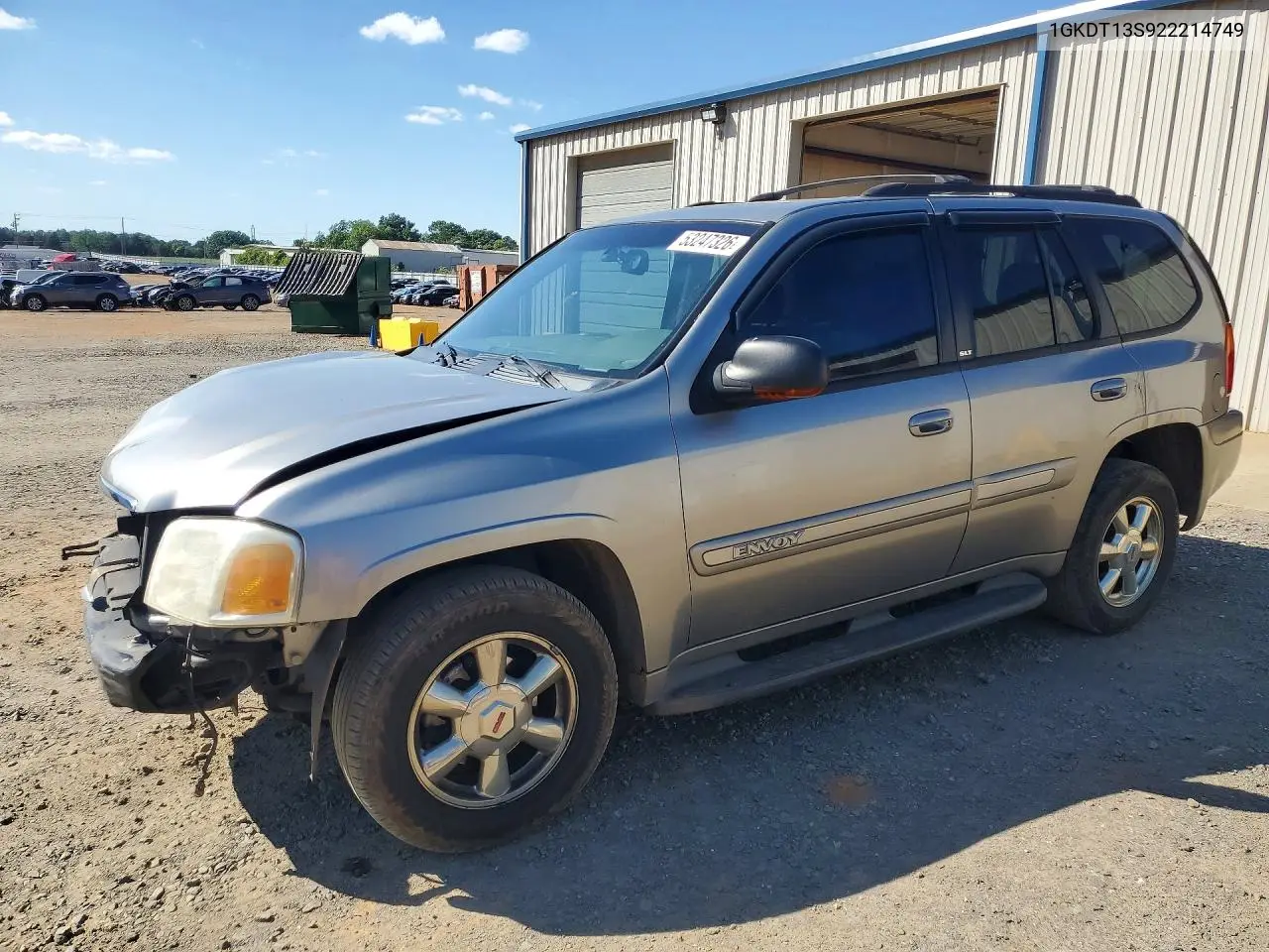 2002 GMC Envoy VIN: 1GKDT13S922214749 Lot: 53247326