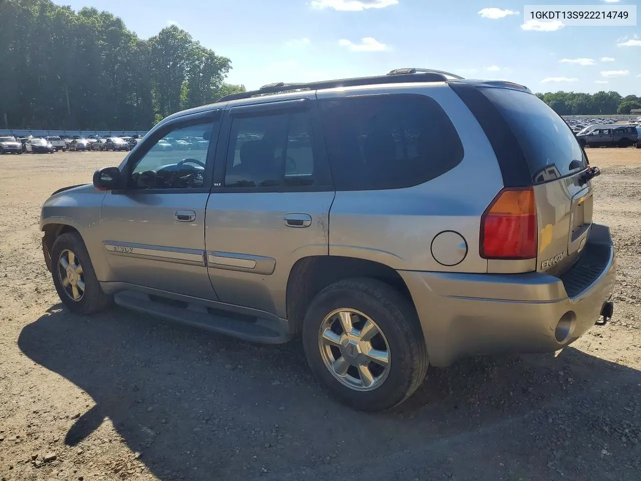 2002 GMC Envoy VIN: 1GKDT13S922214749 Lot: 53247326