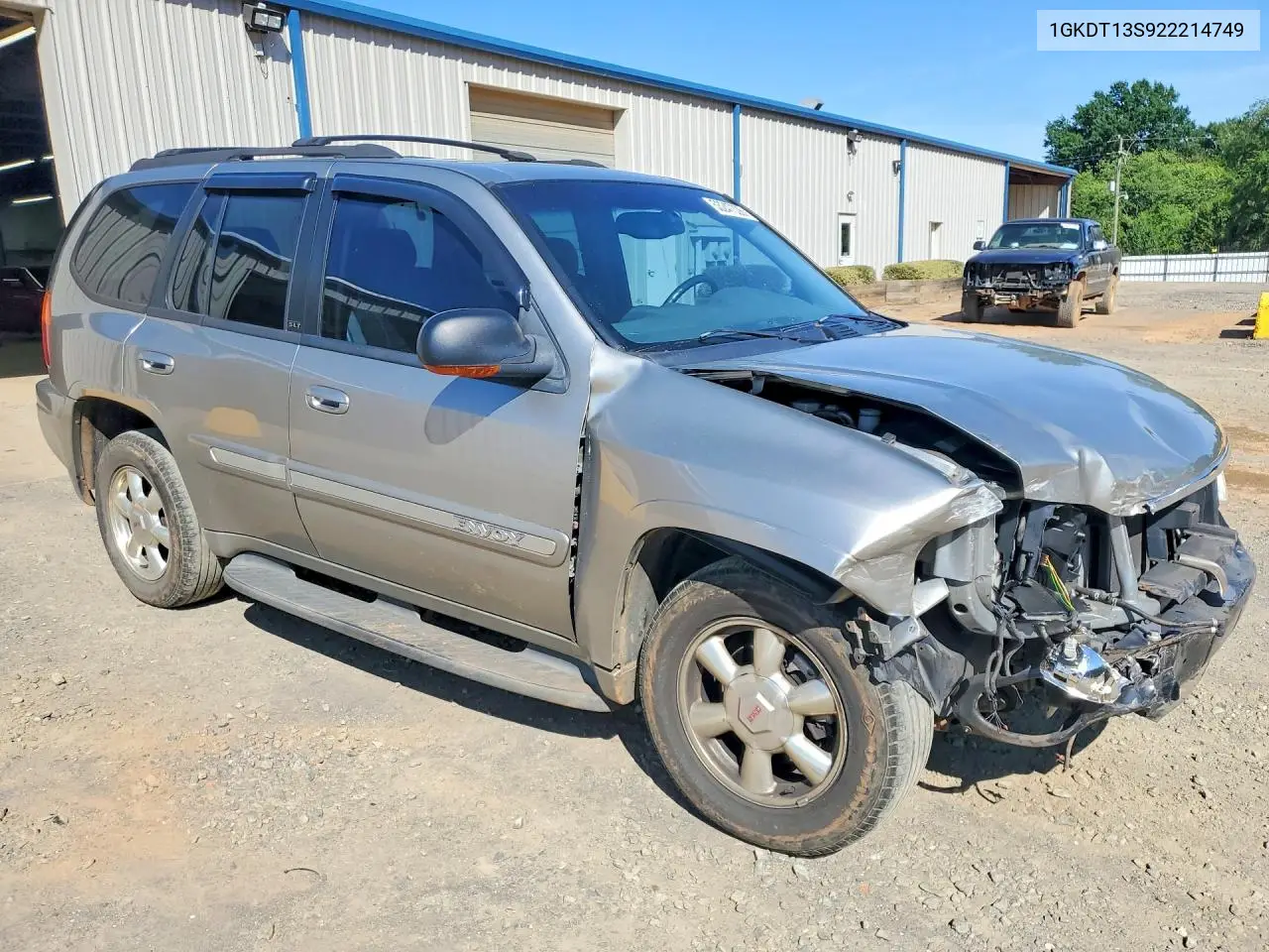 2002 GMC Envoy VIN: 1GKDT13S922214749 Lot: 53247326
