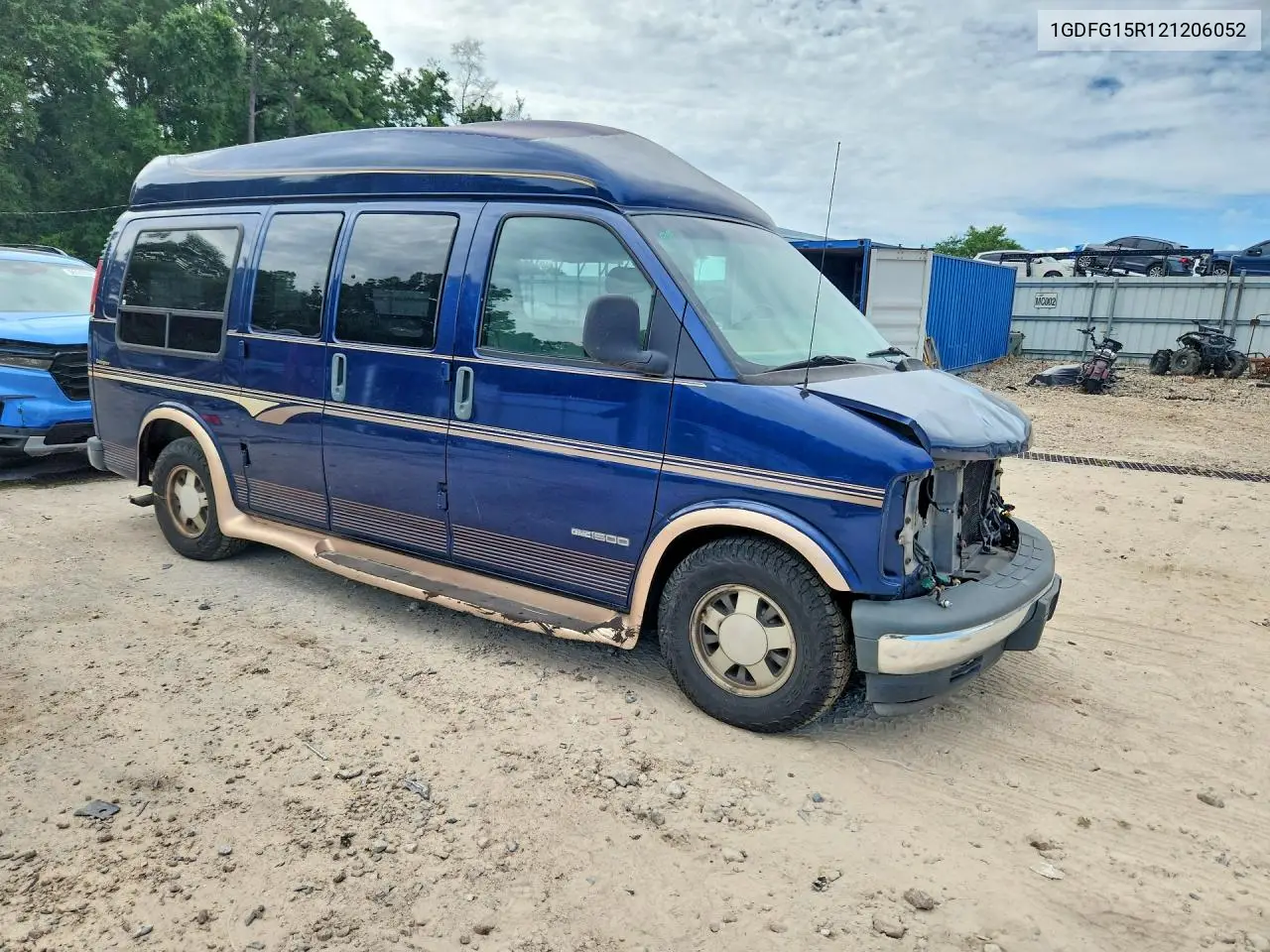 2002 GMC Savana Rv G1500 VIN: 1GDFG15R121206052 Lot: 56294766