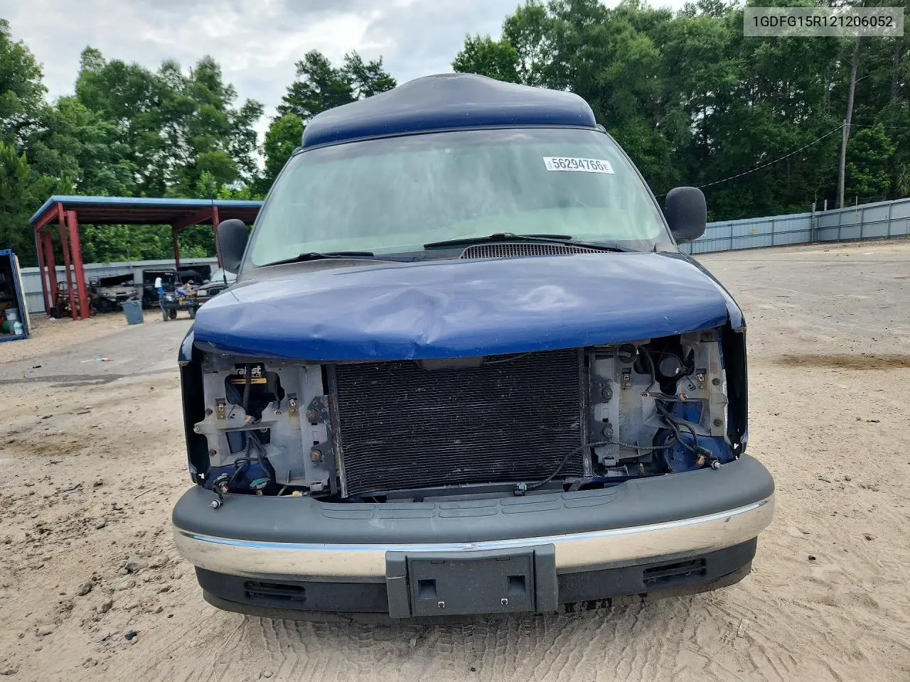 2002 GMC Savana Rv G1500 VIN: 1GDFG15R121206052 Lot: 56294766