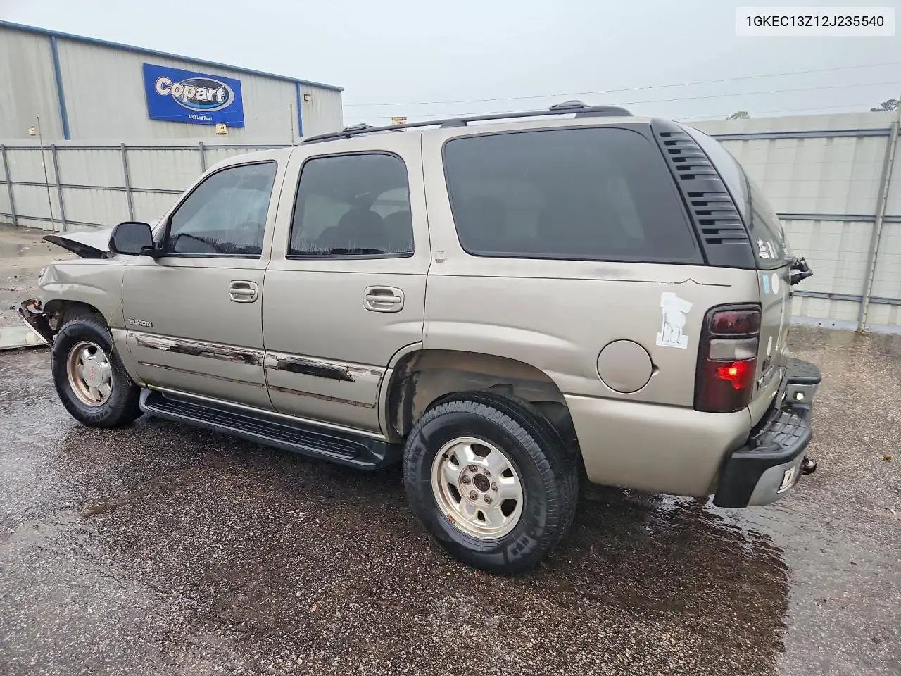 2002 GMC Yukon VIN: 1GKEC13Z12J235540 Lot: 57476976