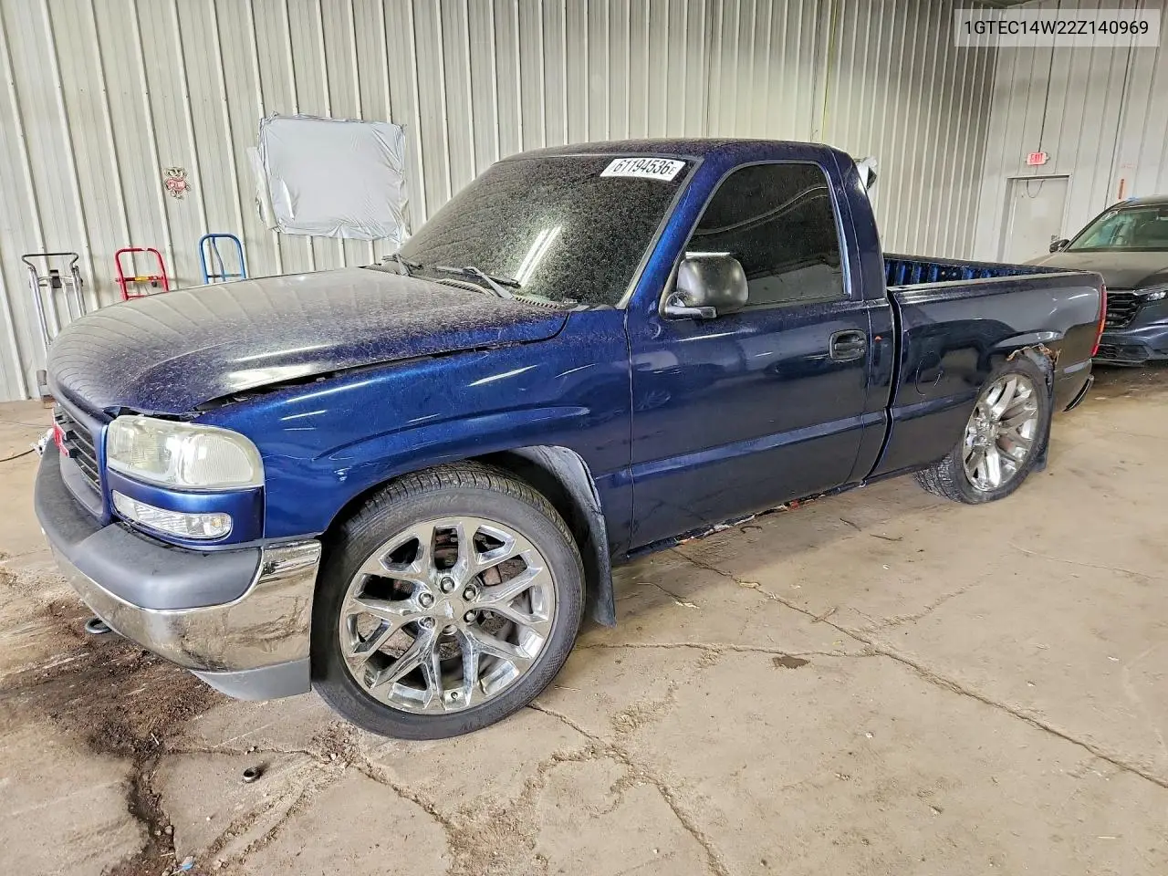 2002 GMC New Sierra C1500 VIN: 1GTEC14W22Z140969 Lot: 61194536