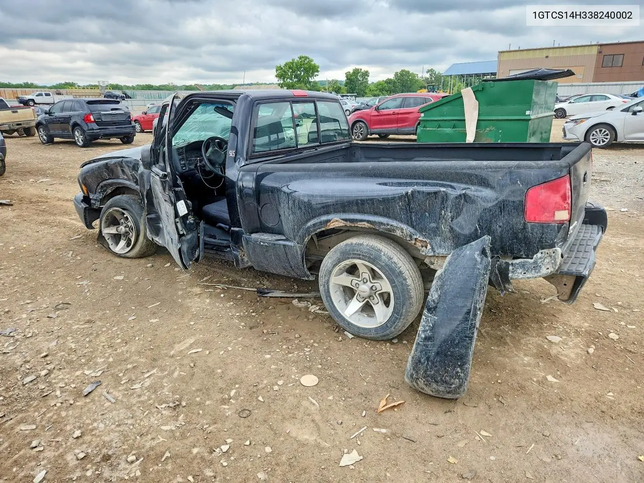 2003 GMC Sonoma VIN: 1GTCS14H338240002 Lot: 51454656