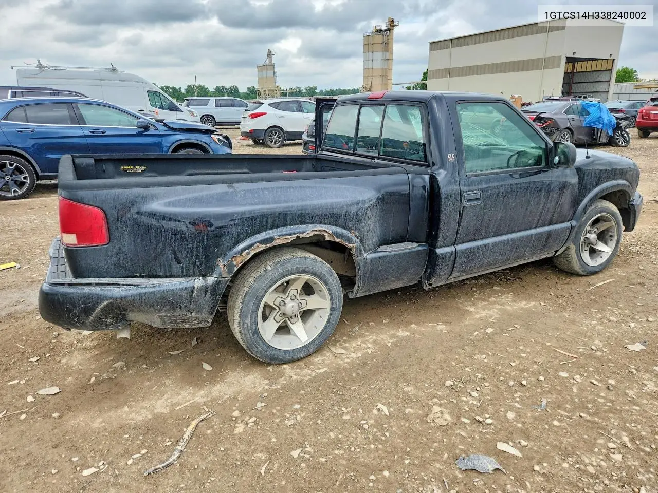 2003 GMC Sonoma VIN: 1GTCS14H338240002 Lot: 51454656