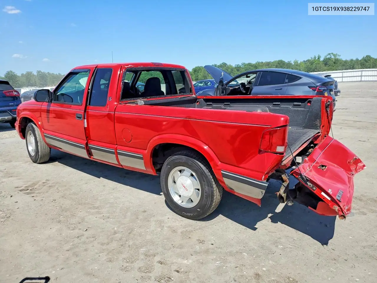 2003 GMC Sonoma VIN: 1GTCS19X938229747 Lot: 55892926