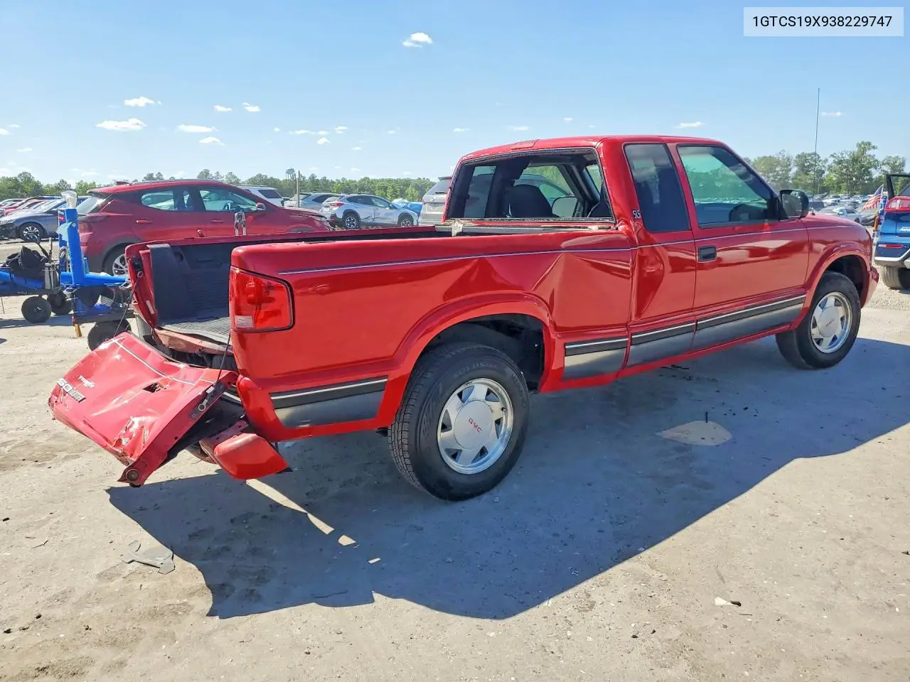 2003 GMC Sonoma VIN: 1GTCS19X938229747 Lot: 55892926