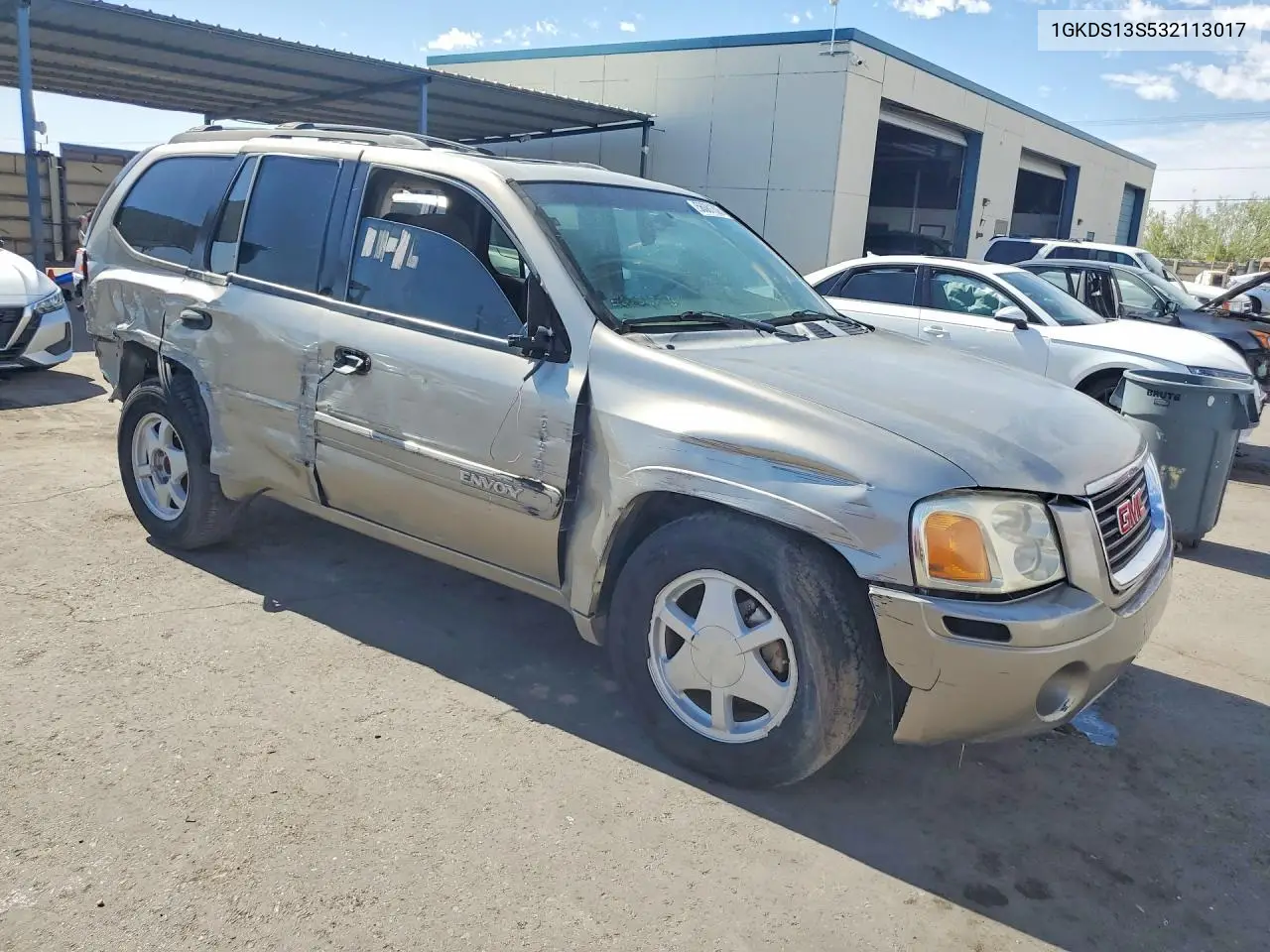 2003 GMC Envoy VIN: 1GKDS13S532113017 Lot: 56081306