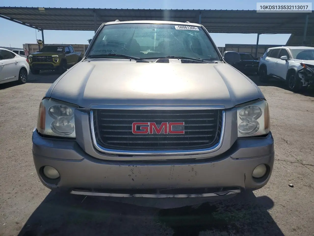 2003 GMC Envoy VIN: 1GKDS13S532113017 Lot: 56081306
