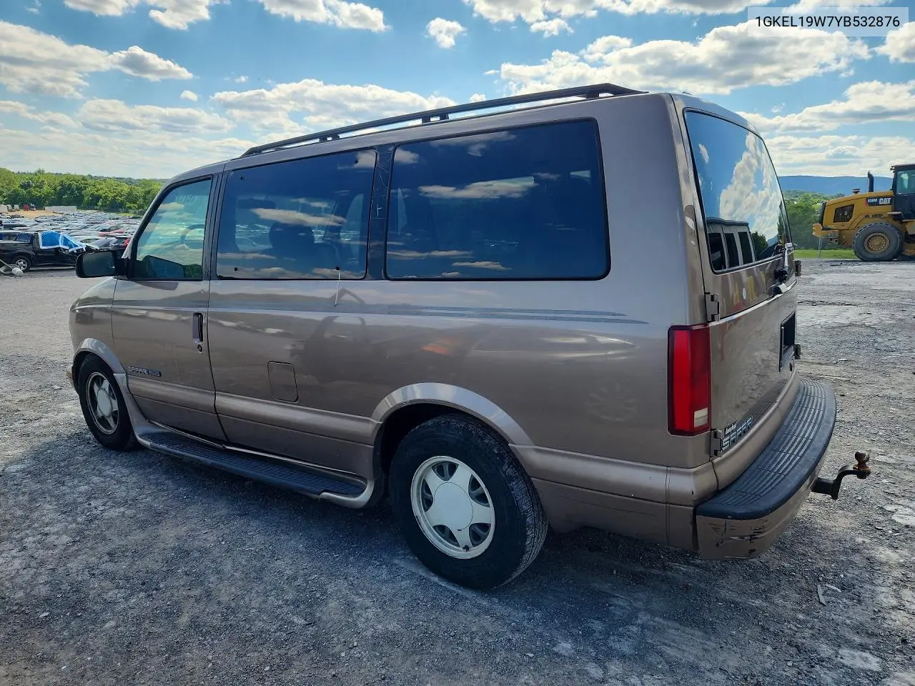 2003 GMC Safari VIN: 1GKEL19W7YB532876 Lot: 57172106