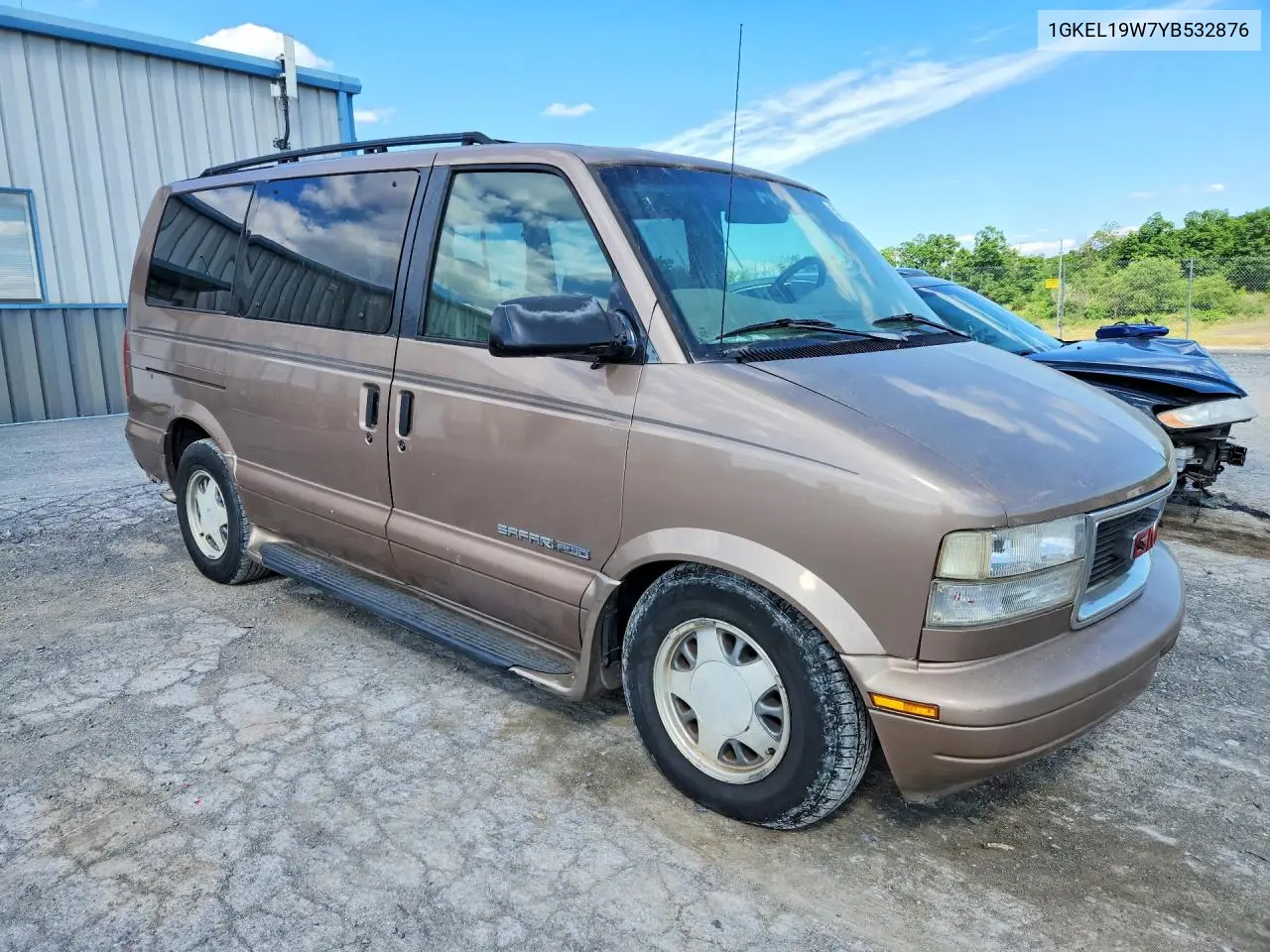 2003 GMC Safari VIN: 1GKEL19W7YB532876 Lot: 57172106