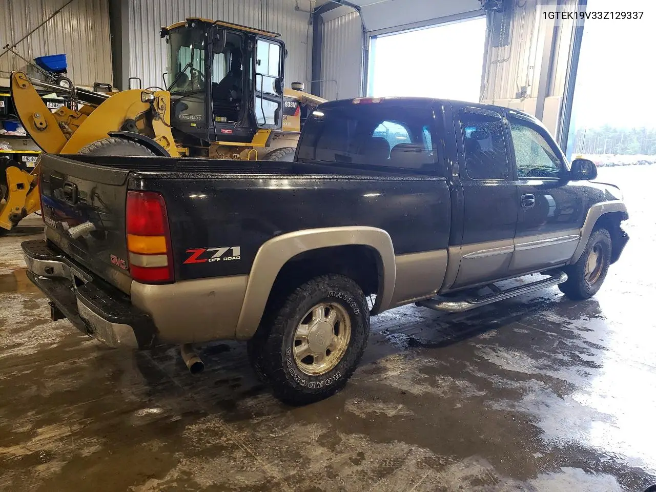 2003 GMC New Sierra K1500 VIN: 1GTEK19V33Z129337 Lot: 61739506