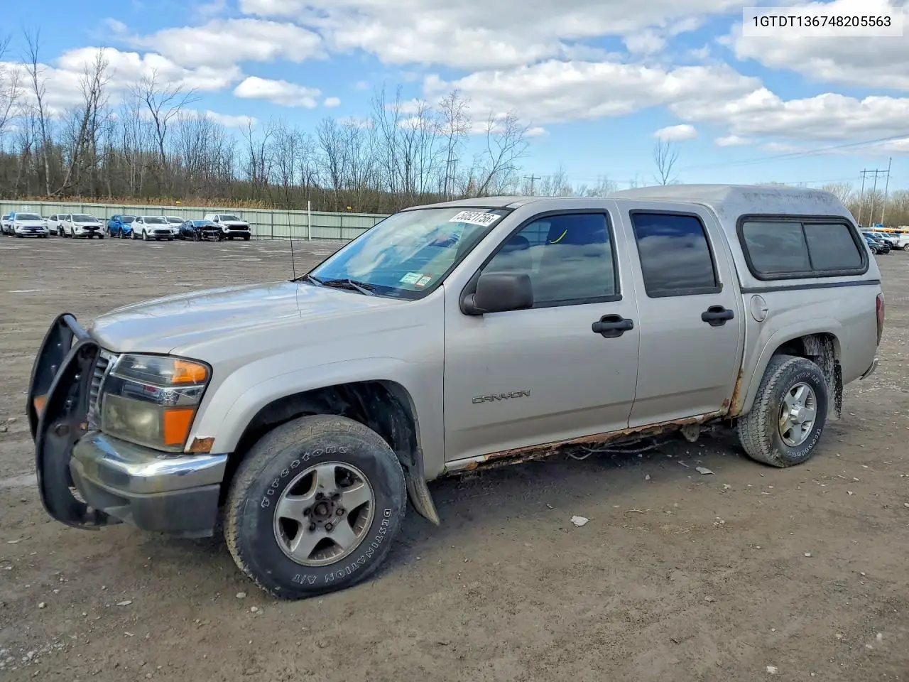 2004 GMC Canyon VIN: 1GTDT136748205563 Lot: 50521756